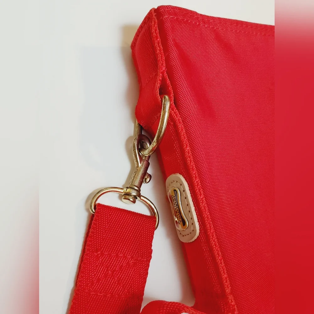 Vintage American Tourister Escort Rare Red Portfolio Business Bag